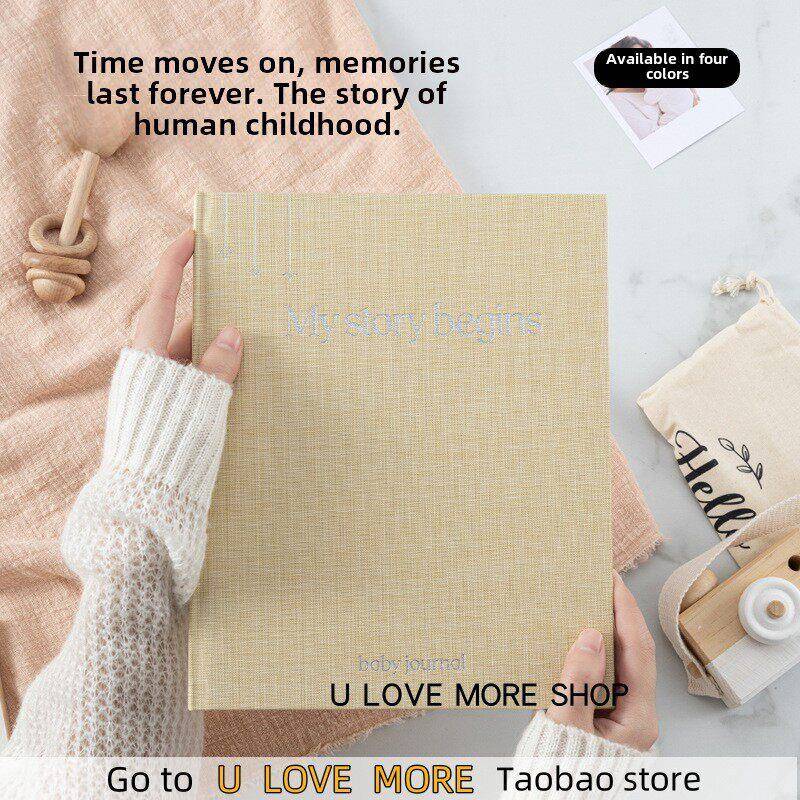 Baby Memory Book Scrapbook Photo Album Pregnancy Diary Cute - 实物图
