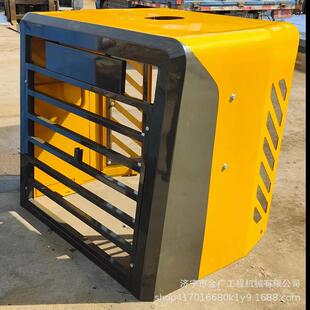 LG876装 水箱后网 载机后机罩边门覆盖件 载机后机罩 铲车水箱罩装