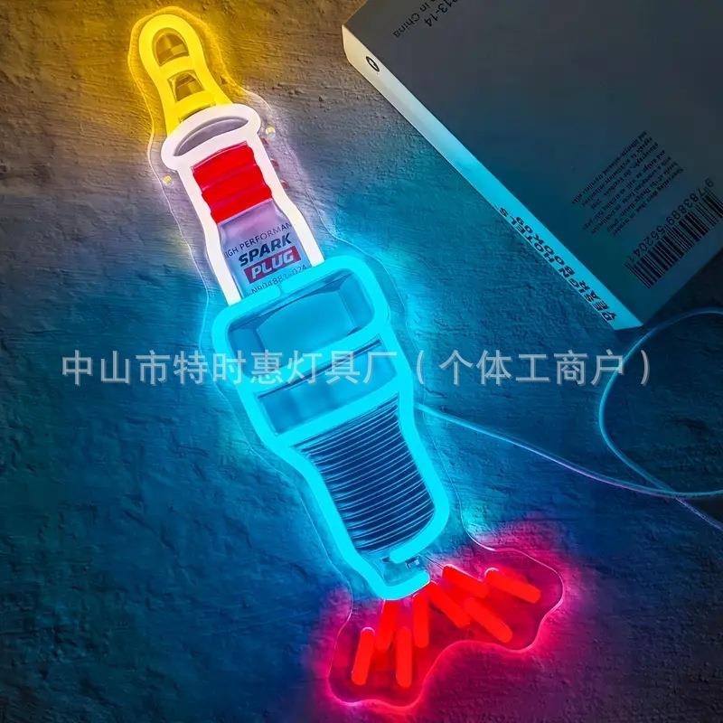 酒吧手握啤酒瓶清吧KTV户外活动聚会热点发光字气氛嗨点LED霓虹灯