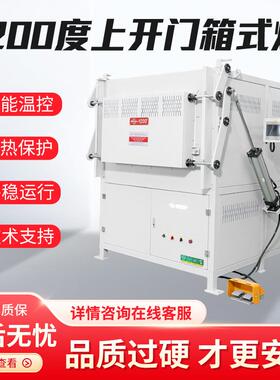 1000-1700度火试金电炉上开门箱式炉马弗炉智能温控50段升温曲线