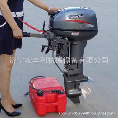 南安市汽油水冷船挂桨机销售 型号两冲程船挂机 前进挡舷外机