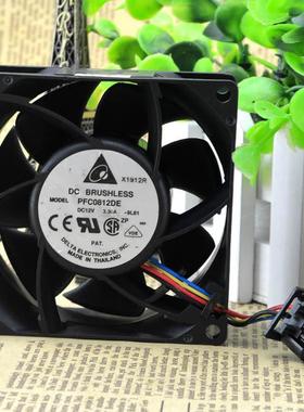 台达PFMC0812DE8C12V3.30A80384线PWM大风量暴DMA力增压风扇