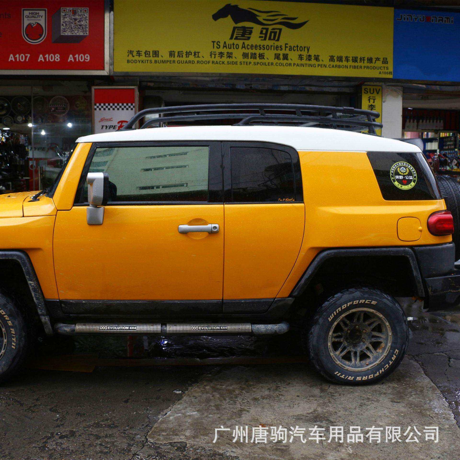FJ酷路泽行李架fj酷路泽铝合金原厂车顶行李架FJCruiser行李架框