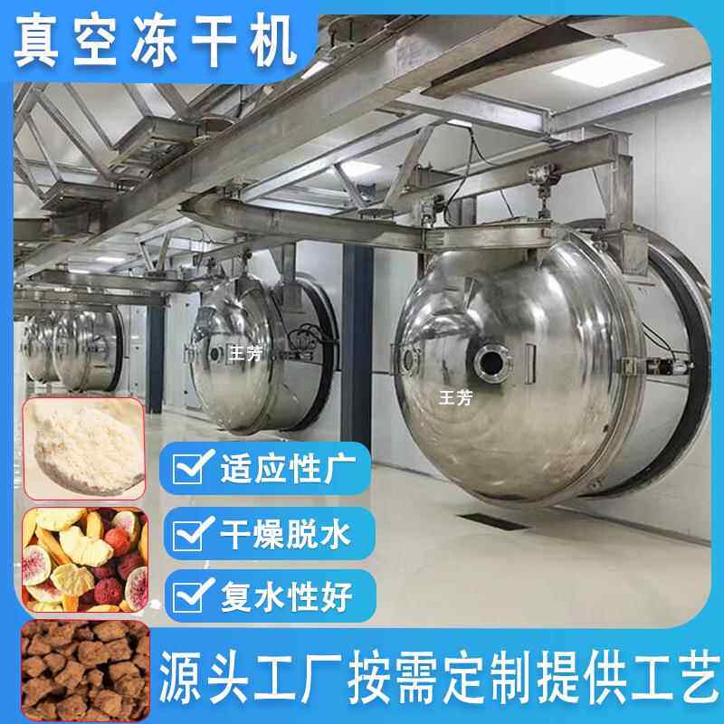 平咖啡生菌空真空干燥冷冻干燥机真实验室 大3型商用益全自动冻干