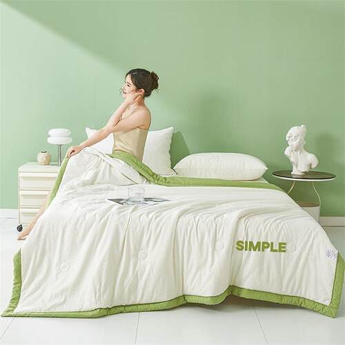 Cooling blanket summer cold quilt air condition bed cover