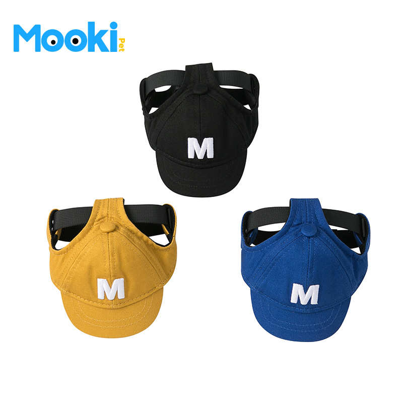 MOOKIPET宠物帽子狗狗帽子棒球帽狗狗配饰猫咪帽子宠物头饰饰品