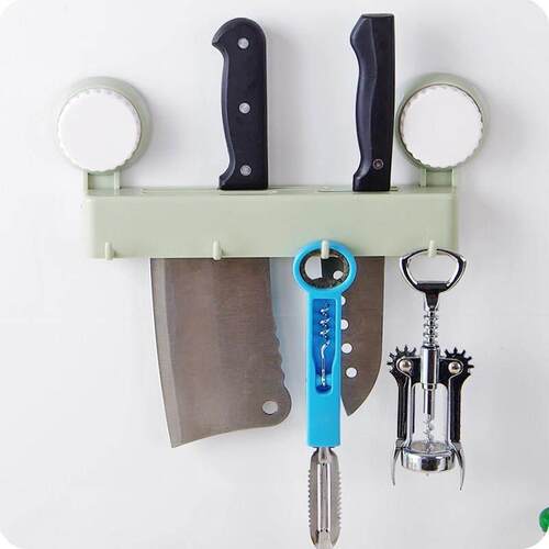 kitchen rack shelf corner storage hook wall clean organizer