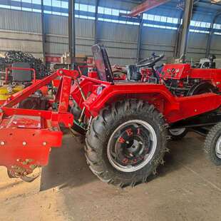 新款 旋耕机开沟机多功能耕地机四轮微耕 四轮微耕机水旱两用履带式