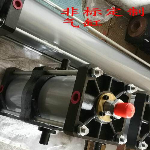 QGFB-E100*150尾部耳座安装带缓冲双作用重气缸ANGDA肇型庆单QHQ