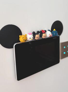 【新家的100个快递】开关面板装饰可视门铃摆件玄关电脑趴趴公仔