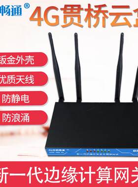 网关智能边缘计算JXYH-700桥物联网功网关多能家庭工设业贯云盒4g
