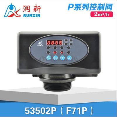 润新过滤阀门F71P1时间型流量控制阀头2吨自动多路阀砂炭罐过滤阀