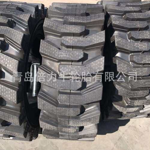 钢丝半实心装载机轮胎16/70R20 16/70R24 玻璃 钢厂垃圾处理厂