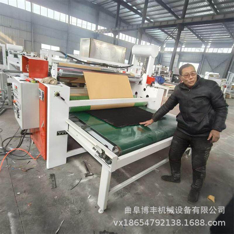 布料皮革双面胶上胶机 EVA泡棉离型纸不干胶背胶复合机 涂胶机