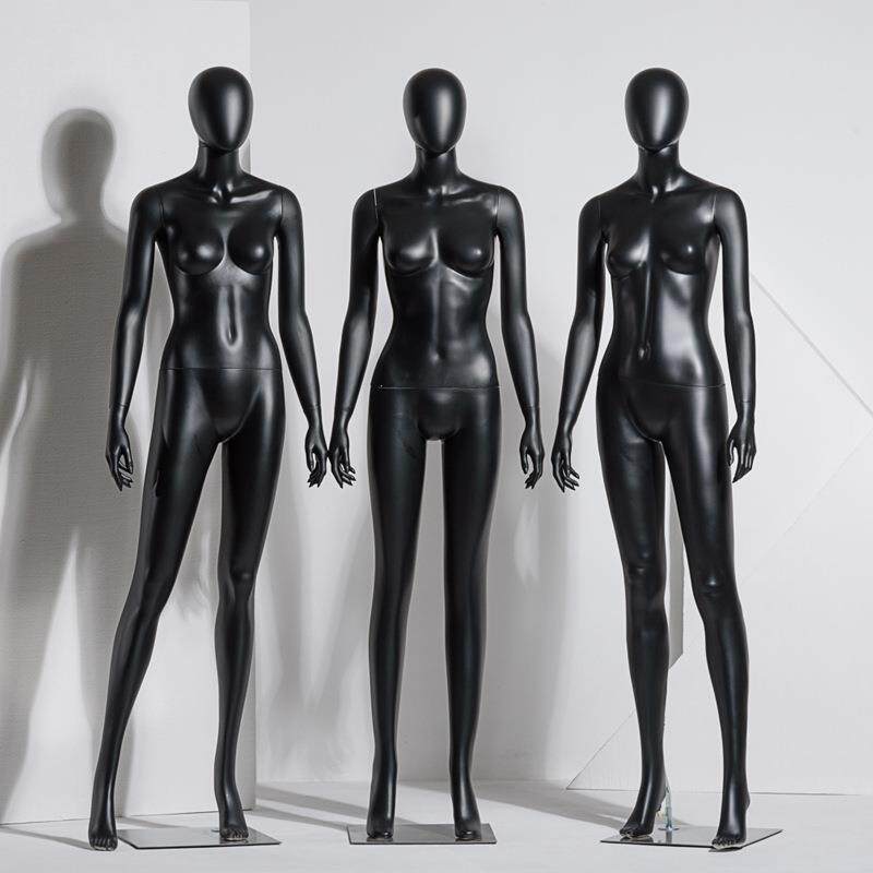 哑黑全身模特道具女服装店女装展示架人体韩版橱窗假人仿真模特架