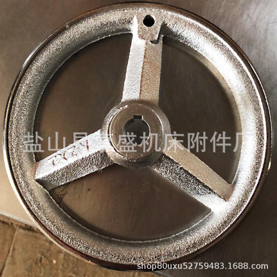 M12内丝手轮机床手轮-20寸铸铁圆形手轮电镀波纹镀铬手轮M8M10