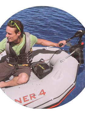 INTEX68624充气船皮划艇专用橡皮船外机马达推进器支架挂机板舢板