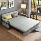 可折型叠沙加发DTA厚床两用客厅一体多功能伸缩单双人小户家用出