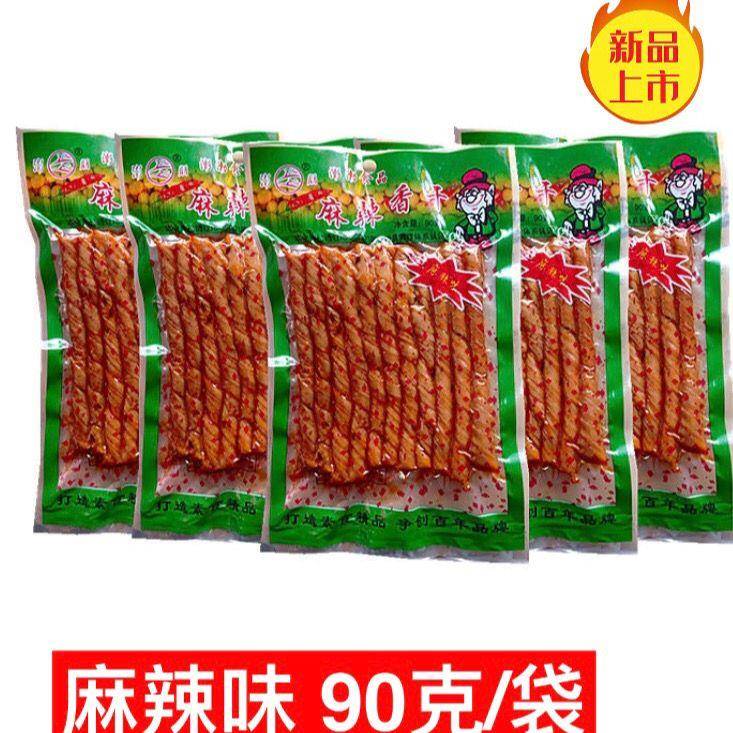 澎朋麻辣豆干豆皮辣条东北特产铁岭老品牌儿时零食豆制品休闲食品