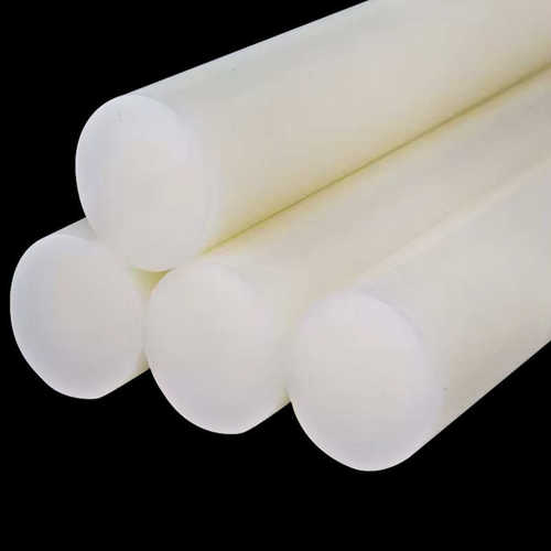厂家供应白色PVDF棒材精密零件圆柱体耐高温聚偏二氟乙烯圆棒