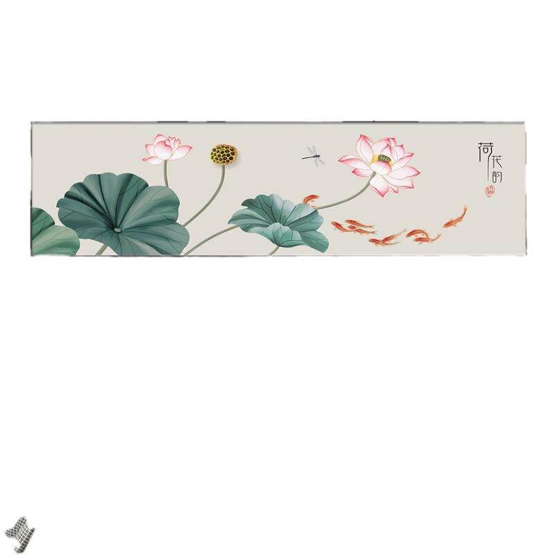 新中式卧室装饰画大横幅高档轻奢房间床头背景墙挂画沙发客厅壁画