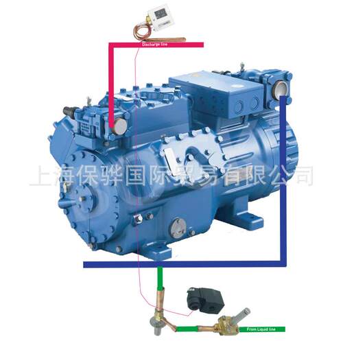 35P通用型电机喷液冷却组件兼容多数常规标准制冷剂如R23, R410a