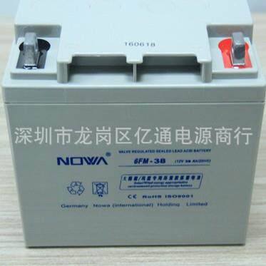 诺华 NOWA 蓄电池 6FM-100 12V100AH/20HR 太阳能/风能胶体电池