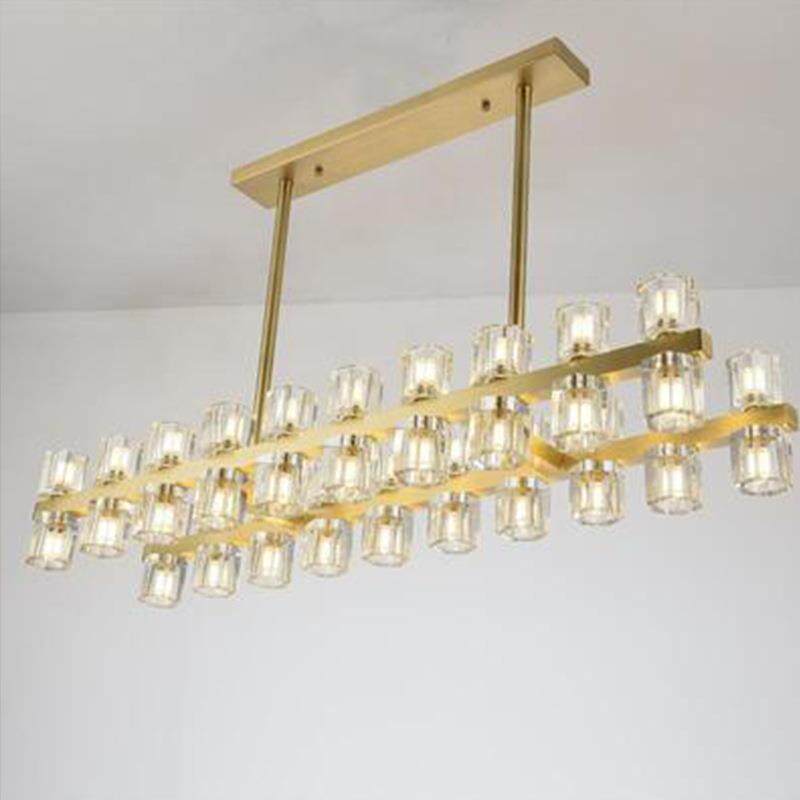 设师精选轻奢板后现代简约计水晶吊灯样客厅287餐房厅创意样板房