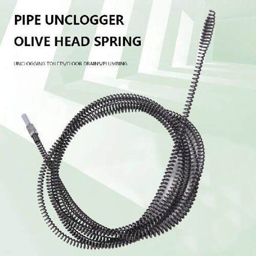 1/2/3/4/5/8/10 Meter Drain Cleaner Olive Shaped Head Pipe