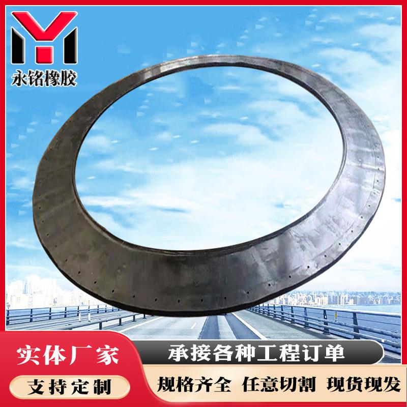 盾构区间洞门密封用帘布橡胶板方形圆形橡胶帘布圆环板帘布密封圈