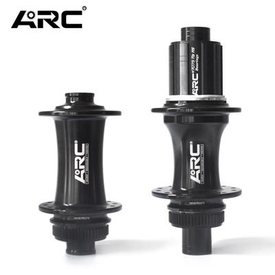 ARC MT046公路自行车碟刹花鼓中锁24孔4培林轴承12x142/12x100MM