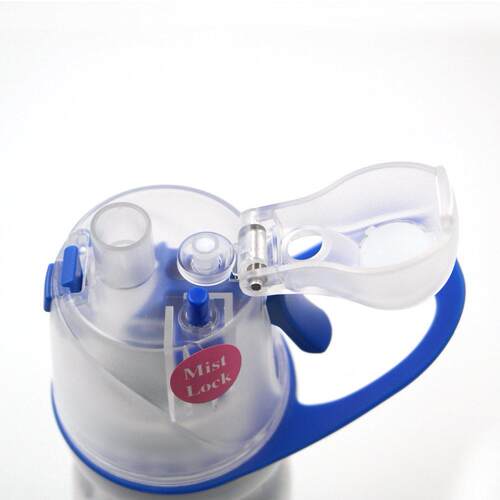 cool 500ml double-deck sport drink spray water bottle cold i