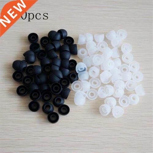 50pcs/lot Soft Silicon Ear Tip Cover Replacement Earbud Cove