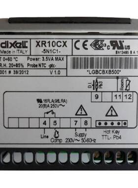 dixell/帝思小精灵Prime-CX电子温控器XR10CX-1N0C0 5N0C0 5N1C1