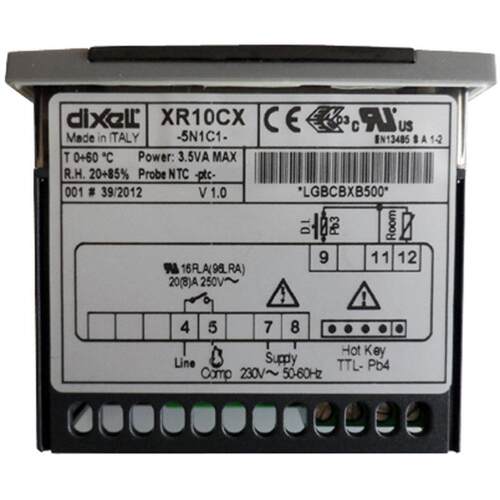 dixell/帝思小精灵Prime-CX电子温控器XR10CX-1N0C0 5N0C0 5N1C1