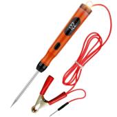 AD带灯泡数显正负载电压测量仪 汽车维修诊断多功能电路测电笔