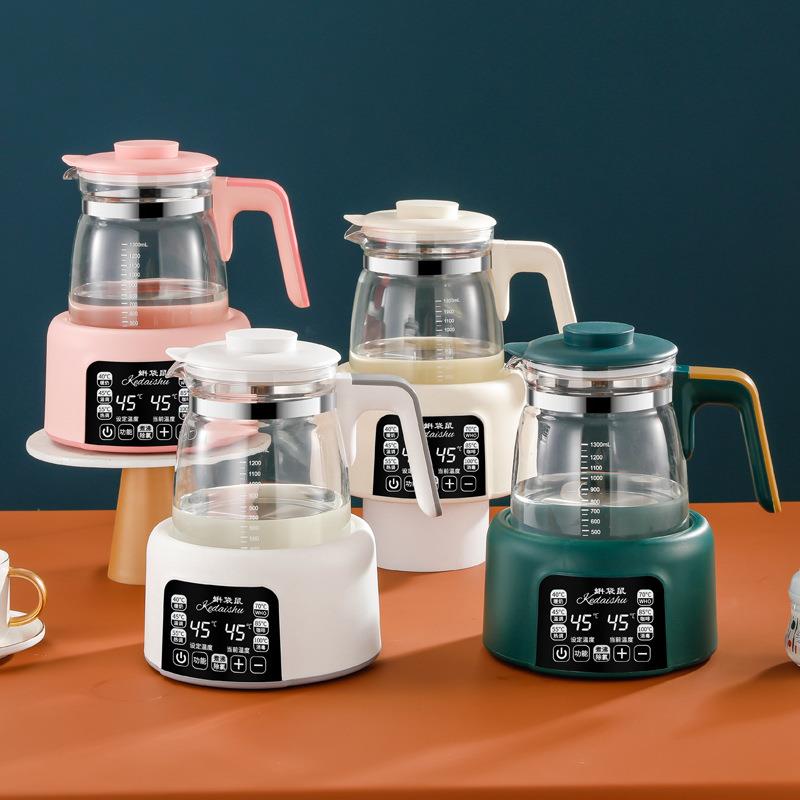 恒温壶多功能 家用保温养生壶1300ML 泡茶热奶冲奶器烧水壶热水