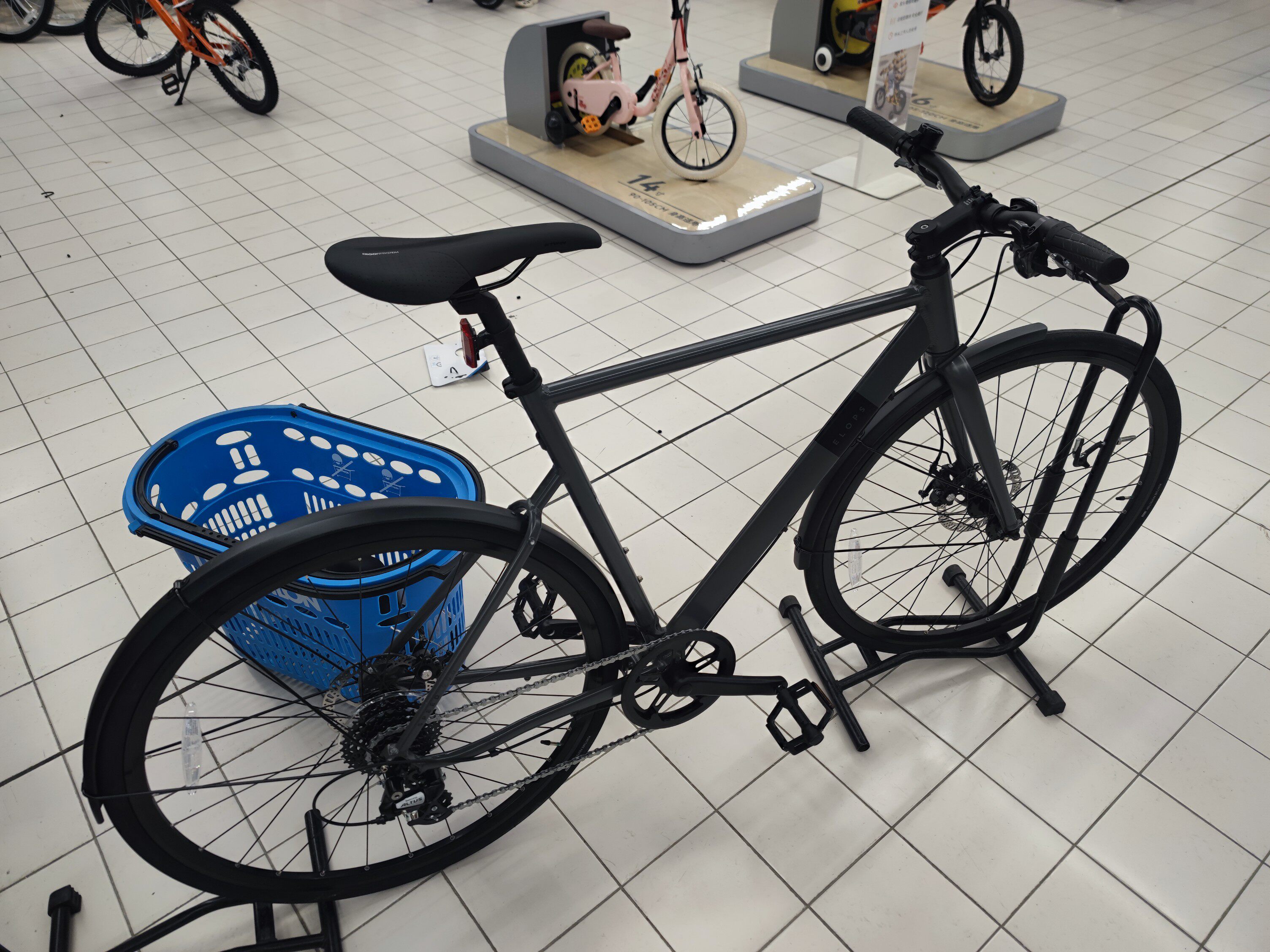 Городской велосипед Decathlon Speed 900 легкий шоссейный 8 скоростей дисковые тормоза photo review