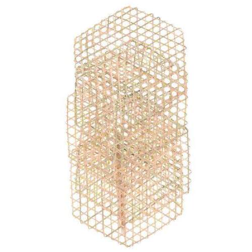 5 Pcs Bamboo Steaming Mat Anti-heat Pot Liner with Cover