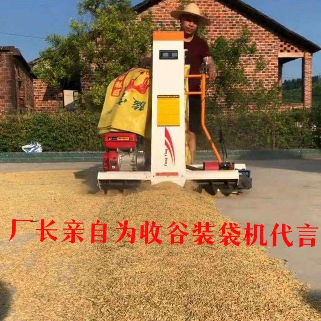 电动家用稻谷装袋神器电便宜款收谷装袋全套款充电款汽油款装袋机