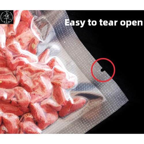 Vacuum Sealer Plastic Storage Bag Kitchen Food Vacuum Bags