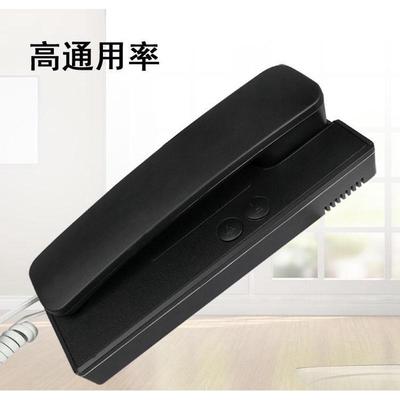 单元门对讲门铃电话楼宇对讲室内机家用门禁电话通用兼立林非可视