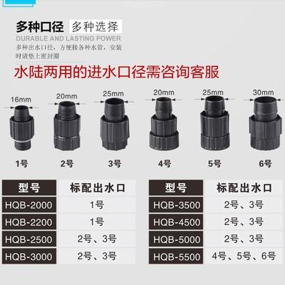 森森潜水泵鱼缸水泵水族箱抽水泵家用换水器过滤循环泵静音小型