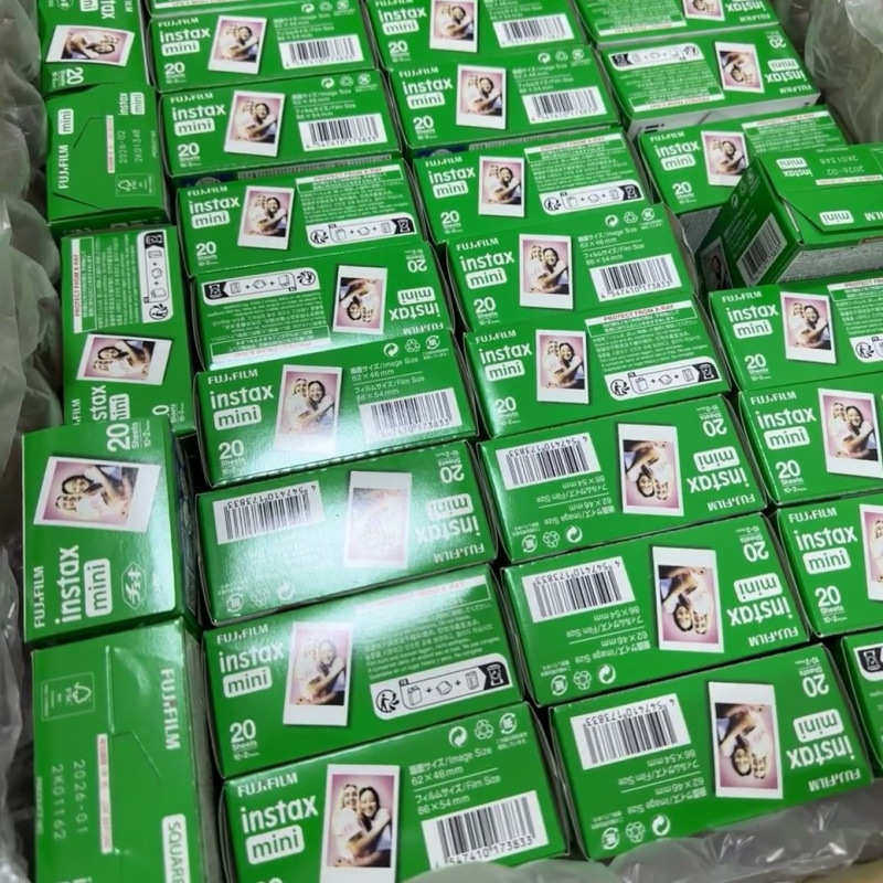富士拍立得相纸3寸20张白边 适用instax mini 拍立得相纸胶片批发