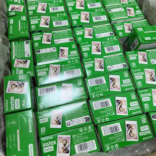 富士拍立得相纸3寸20张白边 适用instax mini 拍立得相纸胶片批发