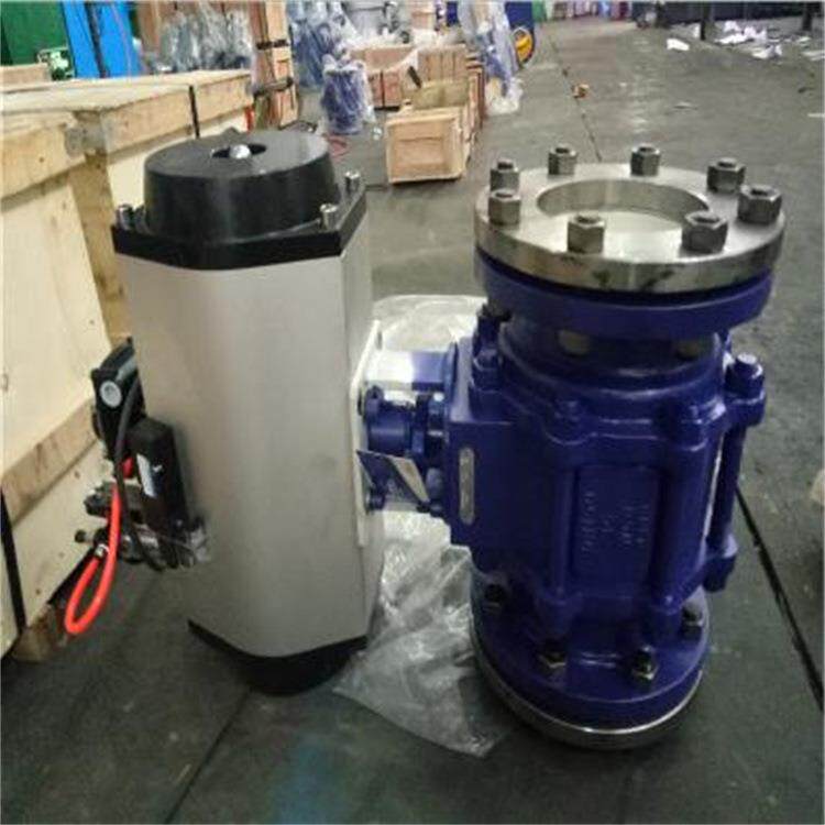 Q641TC-16C 陶瓷法兰式球阀 DN150 气动V型陶瓷球阀