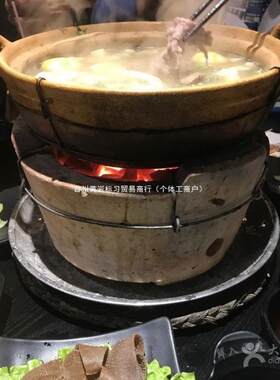 碳炉子港式木炭火锅煲打边炉红泥炉小炭炉老式陶土家用室内赵陶瓷
