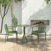 户外奶茶店桌椅组合咖啡厅室外休闲餐桌椅工业风庭院露天阳台桌椅