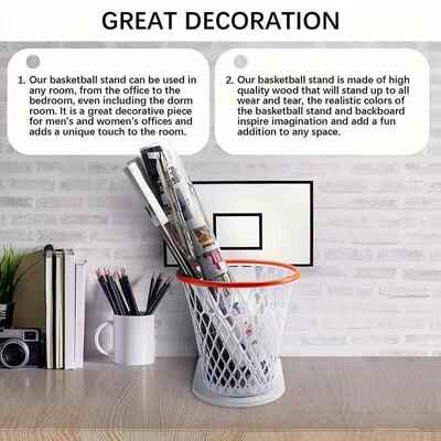 跨境Basketball rack storage basket创意篮球架家居装饰品摆件