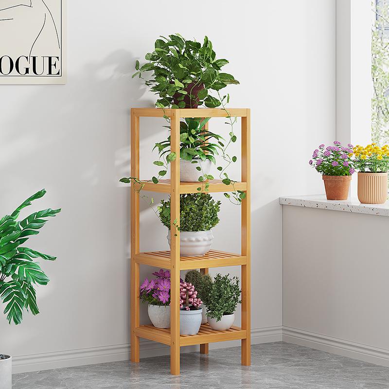 室内花架子家用客厅置物架阳台庭院落地式多层花架北欧花盆架花店